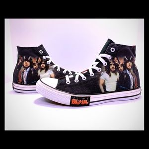 Limited Ed. AC/DC ‘Highway To Hell’ Converse M/10